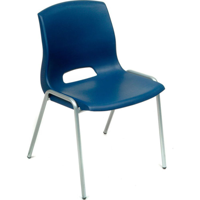 Global Industrial 17'' W Stackable Plastic Seat Waiting Room Chair (Set